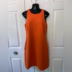 PREMISE, orange dress